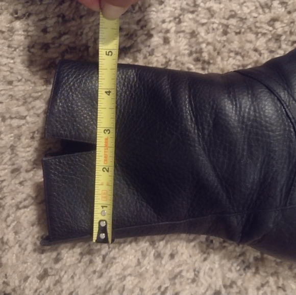 BCBG Black Leather Boots - Picture 8 of 10